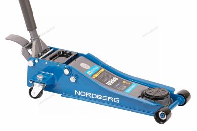 Домкрат подкатной 3 т, супернизкий подхват, педаль NORDBERG N32032 Домкрат подкатной 3 т, супернизкий подхват, педаль NORDBERG N32032
