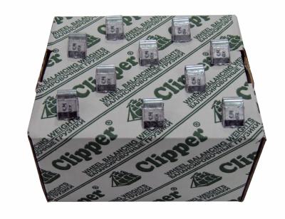 Грузики балансировочные для стальных дисков 5 г, 200 шт. CLIPPER 0205