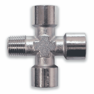 ASTUROMEC ПЕРЕХОДНИК A138/2 (14371) крест FFFМ1/4"