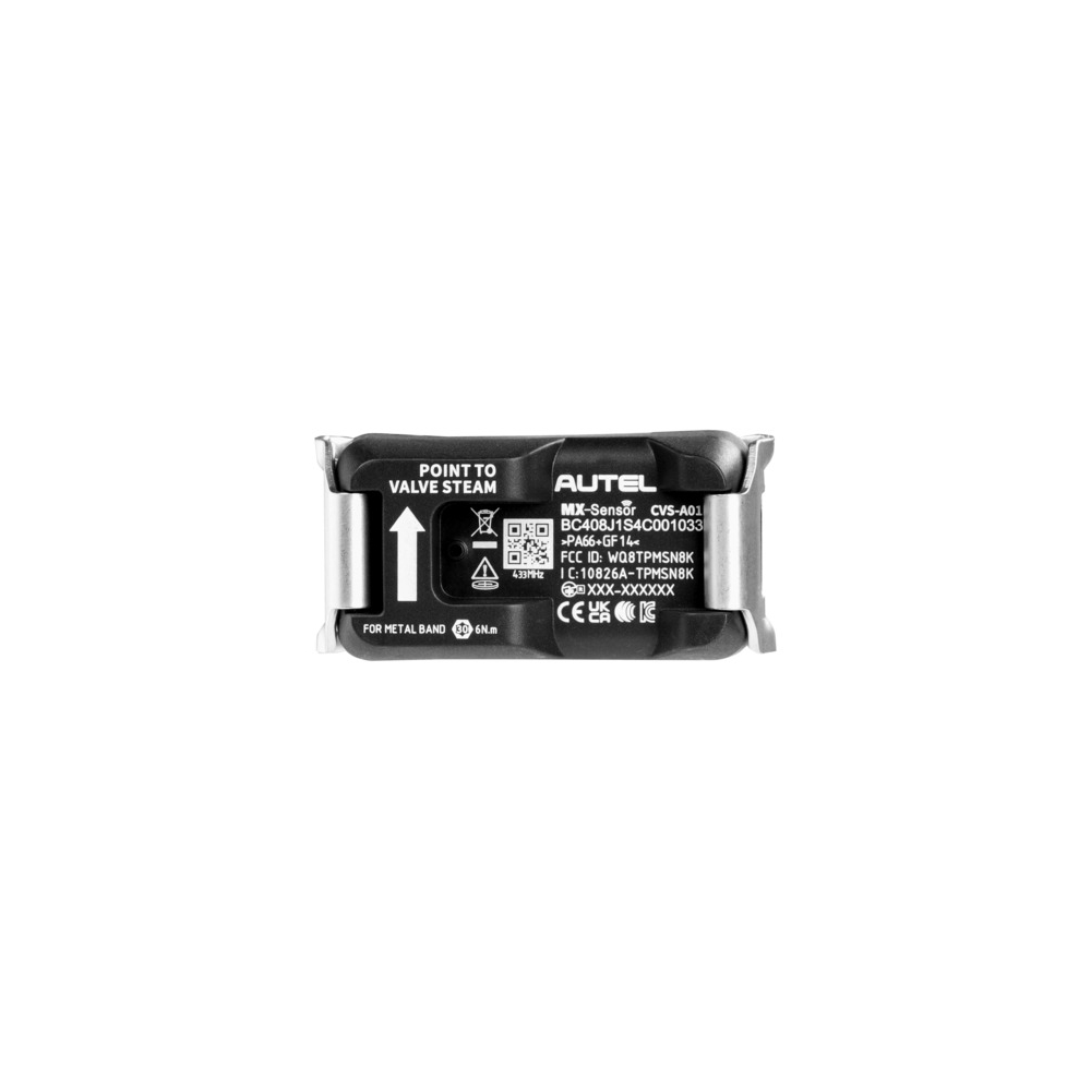 Датчик TPMS Autel MX-Sensor CVS-A01, 433МГц, стальной хомут, 14-24,5"